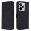 Realme Neo7 Turbo 5G Black 3D Embossed Flip Leather Phone Case - 2