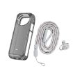 Insta360 X4 Clear TPU Protective Case with Neck Strap - Clear Black - 1