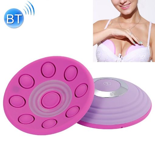 Purple Bluetooth Breast Massager with Anti-sagging & Remote Control, APP Model - 1