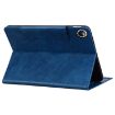Samsung Galaxy Tab A8 10.5 Leather Case, Cat Buckle, Royal Blue - 3