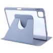 iPad Pro 13 2024 GEBEI Light Purple Rotating Leather Case with Pen Slot - 5