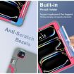 iPad Pro 13 2024 Grey Rose Red Silicone Acrylic Case with Holder - 5