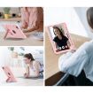 iPad Pro 13 2024 Rose Gold Silicone Acrylic PC Case with Holder - 3