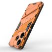 Xiaomi Redmi 13 4G Punk Armor Phone Case with Holder - Orange - 4