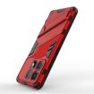 Redmi K70 Ultra Global Punk Armor Phone Case with Holder - Red - 5
