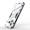Redmi K80/Poco F7 Pro Punk Armor PC+TPU Phone Case with Holder White - 4