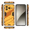 Redmi K80/Poco F7 Pro Punk Armor Orange Case with Holder - PC + TPU - 3