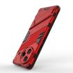 Redmi K80 Pro/Poco F7 Ultra Punk Armor PC+TPU Case with Holder Red - 4