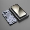Redmi K80 Pro/Poco F7 Ultra Punk Armor Grey Case with Holder - PC + TPU - 2