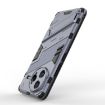 Redmi K80 Pro/Poco F7 Ultra Punk Armor Grey Case with Holder - PC + TPU - 4