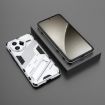 Redmi K80 Pro/Poco F7 Ultra Punk Armor PC+TPU Case with Holder White - 2