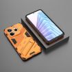 Redmi Note 14 5G Punk Armor Phone Case with Holder - Orange - 2