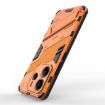 Redmi Note 14 4G Punk Armor PC + TPU Case with Holder - Orange - 5