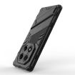 Redmi Note 14 Pro 4G Punk Armor PC+TPU Case with Holder - Black - 5