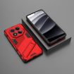 Redmi Note 14 Pro 4G Punk Armor Phone Case with Holder - Red - 2