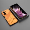 Redmi A5/Poco C71 Punk Armor Phone Case with Holder - Orange - 2