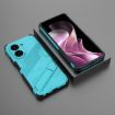 Redmi A5/Poco C71 Punk Armor Phone Case with Holder - Blue - 2