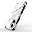 Redmi Turbo 4 Pro Punk Armor Phone Case with Holder - White PC + TPU - 5