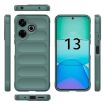 Redmi 13 4G Global Magic Shield TPU Flannel Case - Dark Green - 3