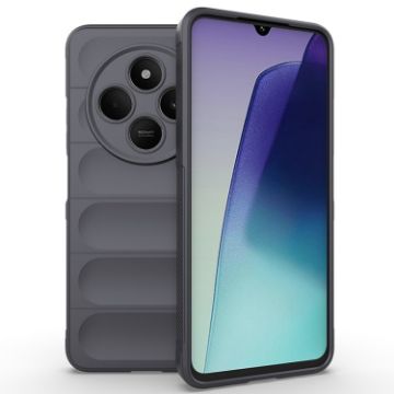 Redmi 14C 4G Global Magic Shield TPU Flannel Case Dark Grey - 1