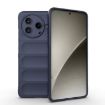 Redmi K80 5G/Poco F7 Pro Magic Shield TPU Flannel Case Dark Blue - 1