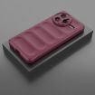 Redmi K80 Pro 5G Wine Red Magic Shield TPU + Flannel Phone Case - 2