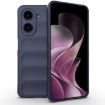 Redmi A5/Xiaomi Poco C71 Magic Shield TPU Flannel Case Dark Blue - 1