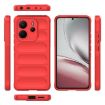 Redmi Note 14 4G EU Magic Shield TPU Flannel Case Red 164.84mm - 3