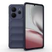 Redmi Note 14 4G EU Magic Shield TPU Flannel Case Dark Blue 164.84mm - 1