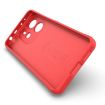 Redmi Note 14 4G EU Magic Shield TPU Flannel Case Wine Red 164.84mm - 4