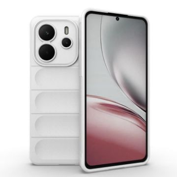 Redmi Note 14 4G EU Magic Shield TPU Flannel Case White 164.84mm - 1