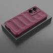 Redmi Turbo 4 Pro 5G Magic Shield TPU Flannel Case - Wine Red - 2