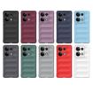 Redmi Note 14S 4G Global Wine Red Magic Shield TPU Flannel Case - 7
