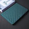 Samsung Galaxy Tab S10 FE+ Dark Green Rhombus Lattice Leather Case - 6