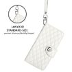 Ulefone Note 14 Flip Leather Phone Case with Lanyard - White - 5