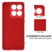 Motorola Edge 60s Red Silicone Dropproof Full Coverage Phone Case - 6