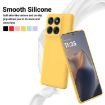 Motorola Edge 60s Yellow Silicone Dropproof Full Coverage Phone Case - 3