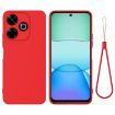 Redmi 13x 4G Red Liquid Silicone Dropproof Full Coverage Phone Case - 1