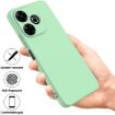 Redmi 13x 4G Green Liquid Silicone Dropproof Full Coverage Case - 2