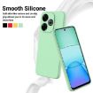 Redmi 13x 4G Green Liquid Silicone Dropproof Full Coverage Case - 3