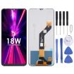 itel Vision 3 OEM LCD Screen with Digitizer Full Assembly Replacement - 1
