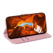 Redmi A5 4G Pink Leather Phone Case with Magnetic Buckle - 171.7mm - 5