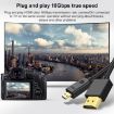 HDMI to Micro HDMI 4K UHD Cable 18Gbps, 0.5m (Black) - 3