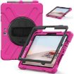 Shockproof Pink Silicone + PC Case for Microsoft Surface Go 4/3/2/1 - 2