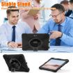 Shockproof Silicone PC Case for Microsoft Surface Go 4/3/2/1 with Straps & Pen Slot - 6
