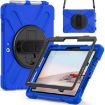 Shockproof Silicone PC Case for Microsoft Surface Go 4/3/2/1 with Holder & Strap - 2