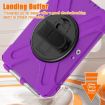 Shockproof Silicone PC Case for Microsoft Surface Go 4/3/2/1 - Purple - 4