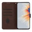 Redmi Turbo 4 Pro/Poco F7 Heart Pattern Leather Phone Case Brown - 3