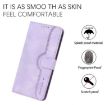 Redmi Turbo 4 Pro/Poco F7 Heart Pattern Leather Case - Purple - 5
