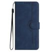 Redmi Turbo 4 Pro/Poco F7 Heart Pattern Leather Case - Royal Blue - 2